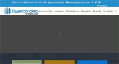 Desktop Screenshot of dyalcocnc.com