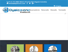 Tablet Screenshot of dyalcocnc.com